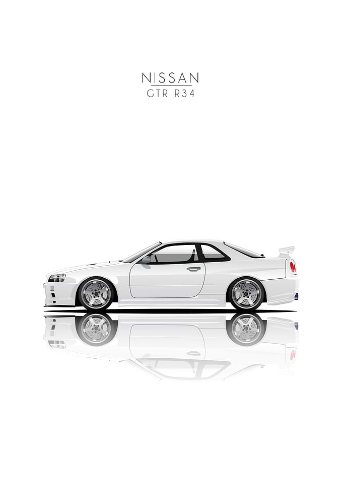 Japanese Nissan GTR R34