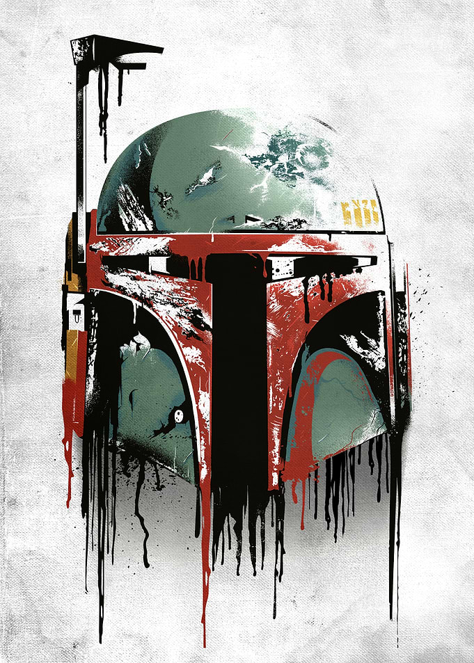 Boba Graffiti Helmet