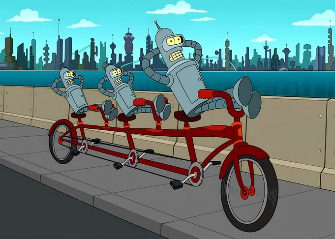 Futurama Bicycle Express