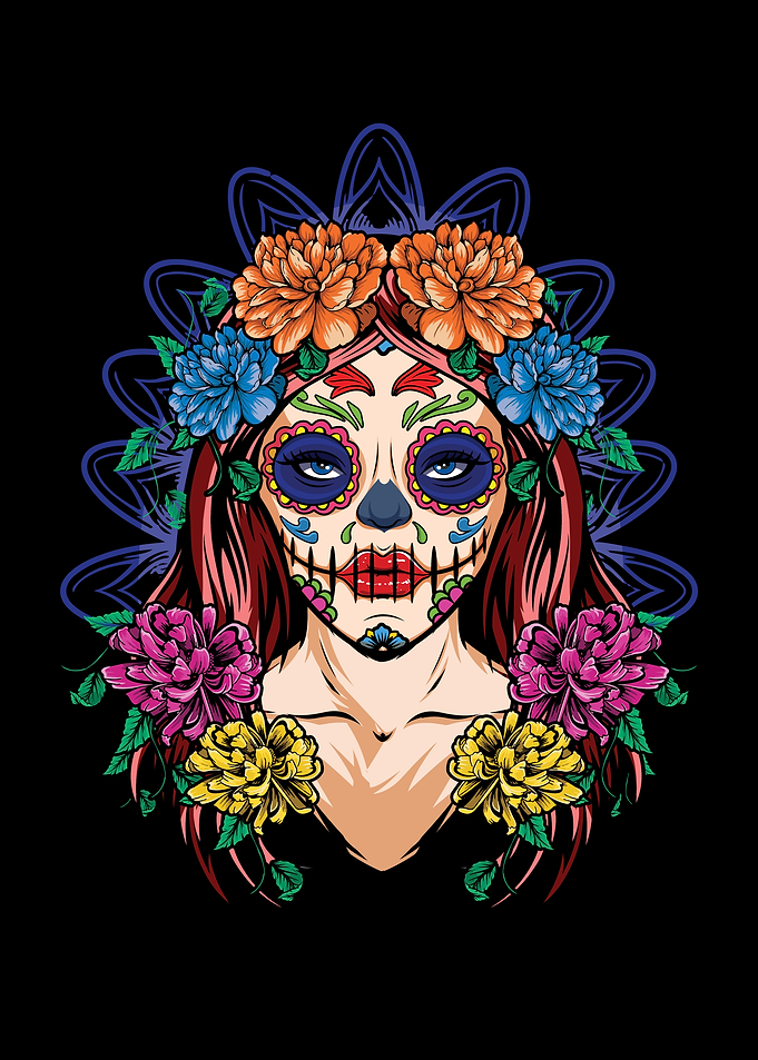 La Catrina Los Muertos Day