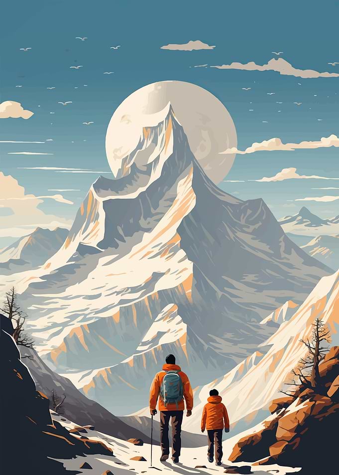 mountain ice