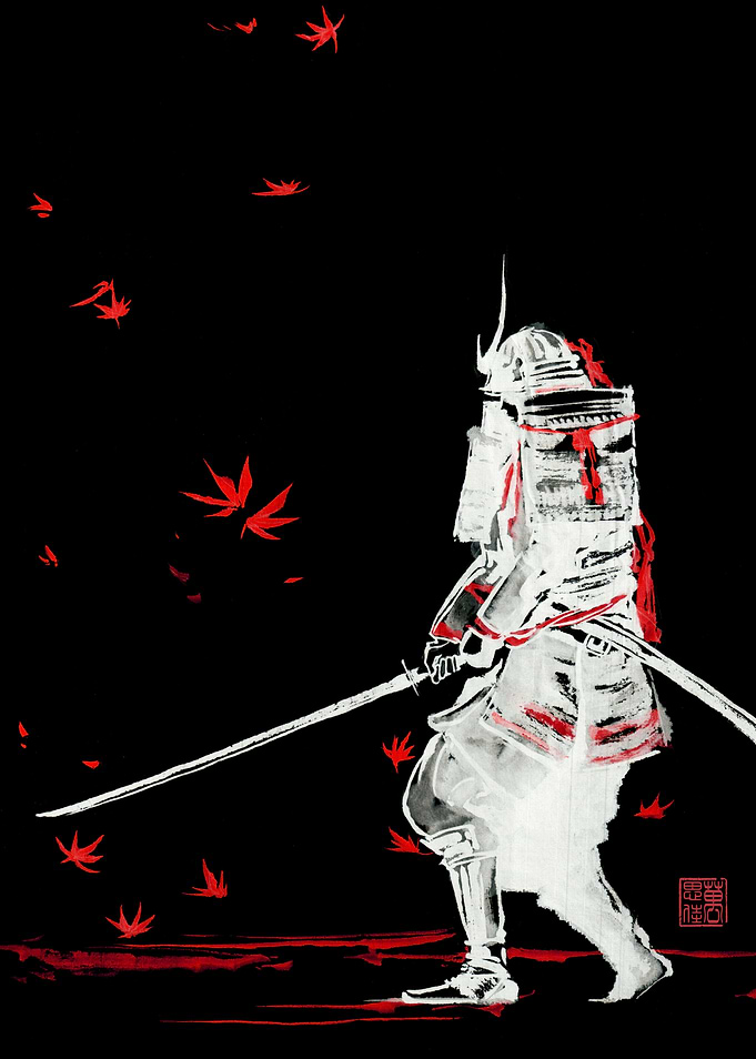 Samurai and Maple Leaves