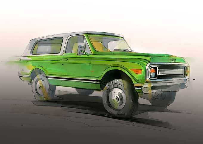 1970 CHEVROLET K5 BLAZER