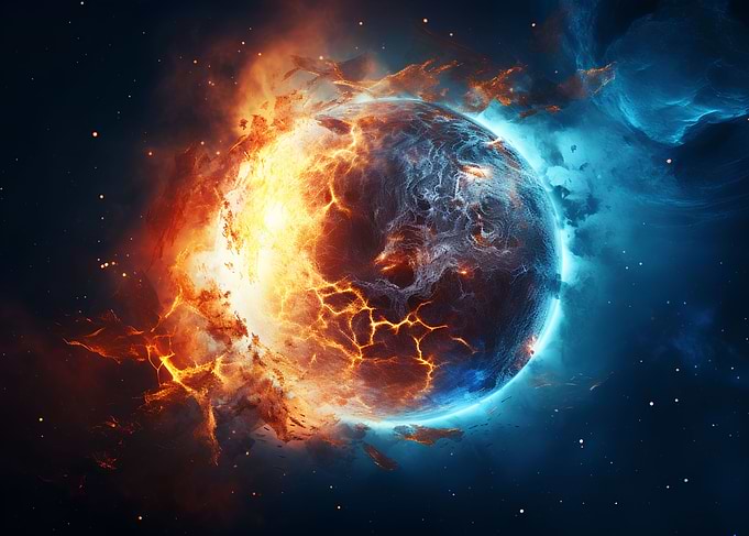 Burnig Earth