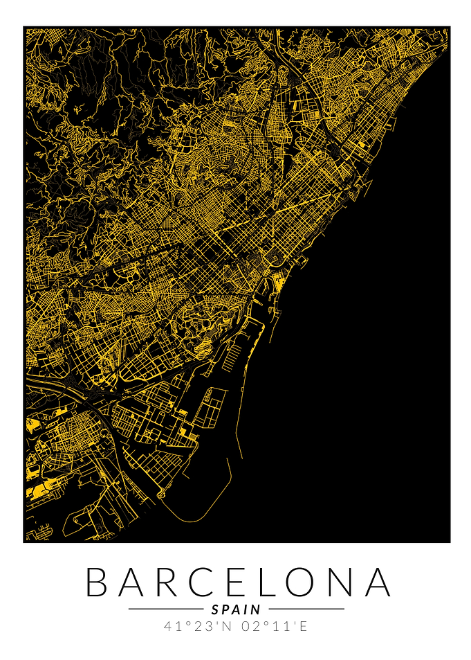 Barcelona Map