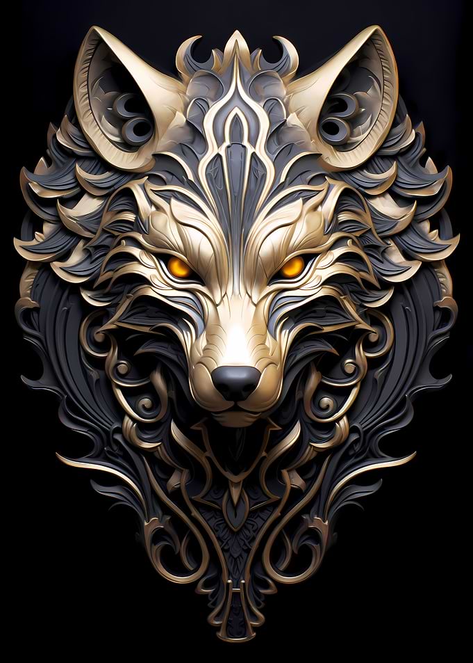 Monarch Golden Wolf