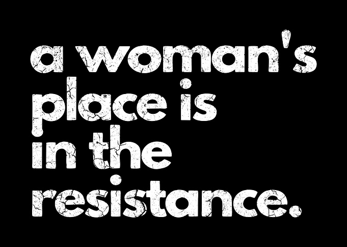 a woman