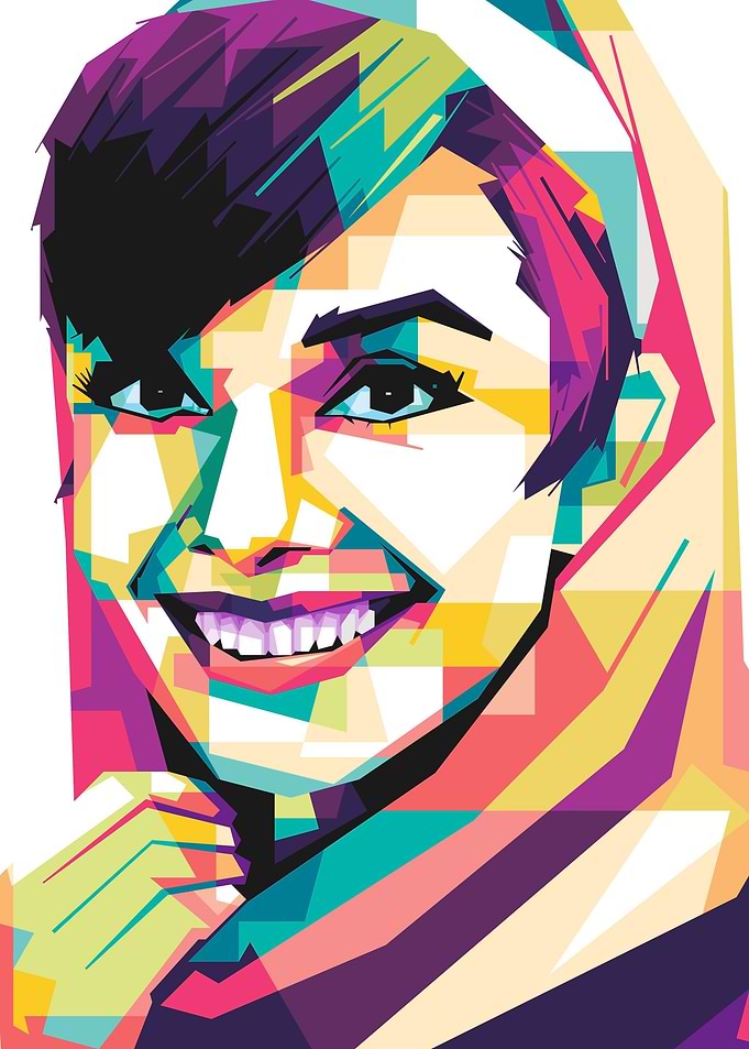 super audrey pop art