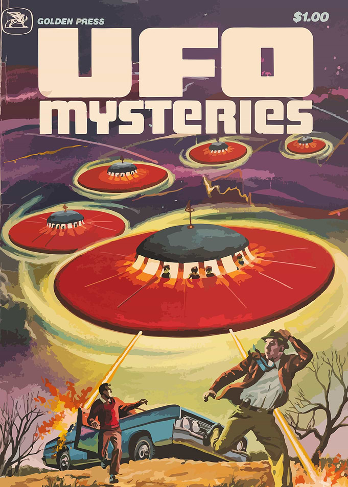 Space UFO Vintage