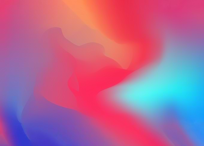 Colorful Gradient Waves