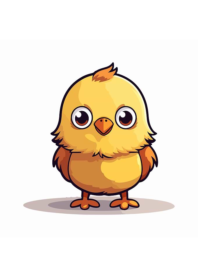 Baby Chicken Illustration