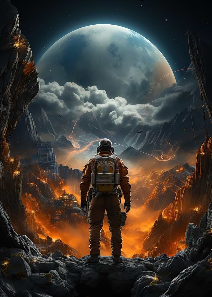 Adventurous Astronaut
