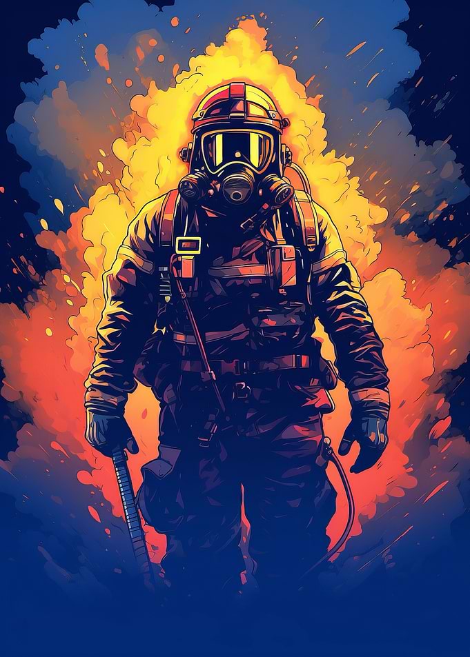 Firefighter Flame