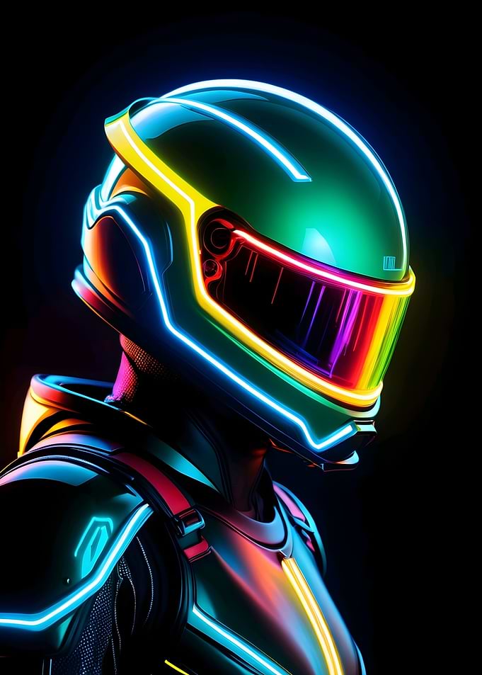 Cyberpunk Cosmonaut 5
