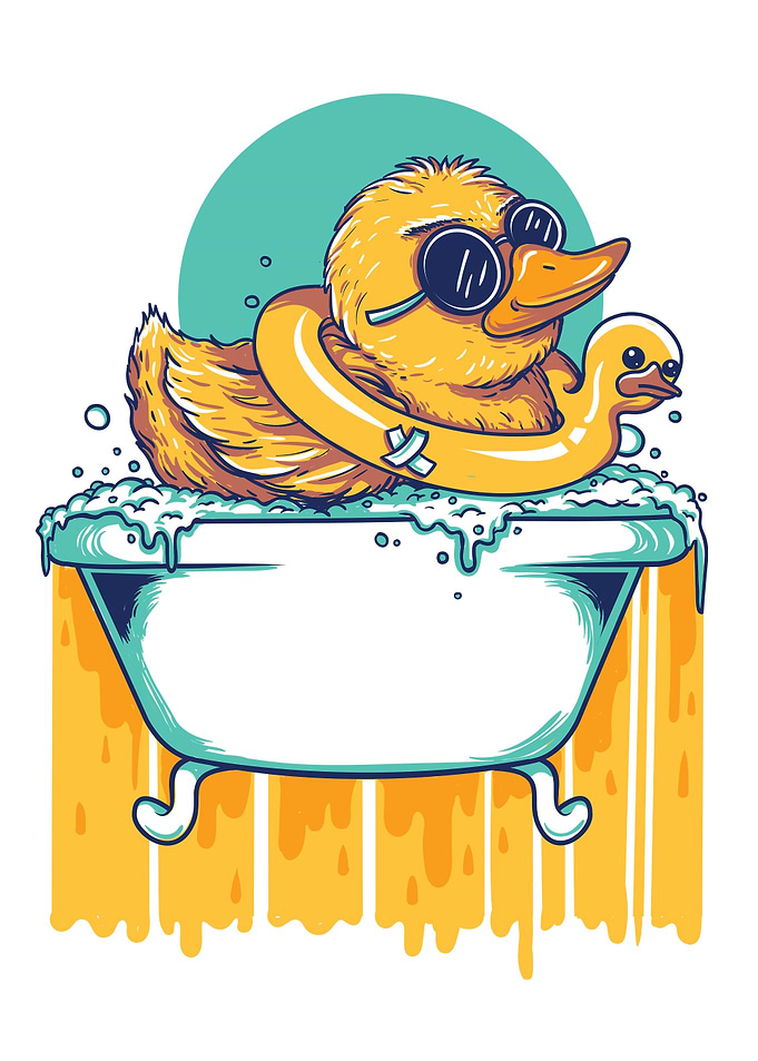The arrogant duck