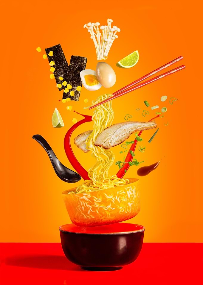 Deconstructed Ramen Bowl