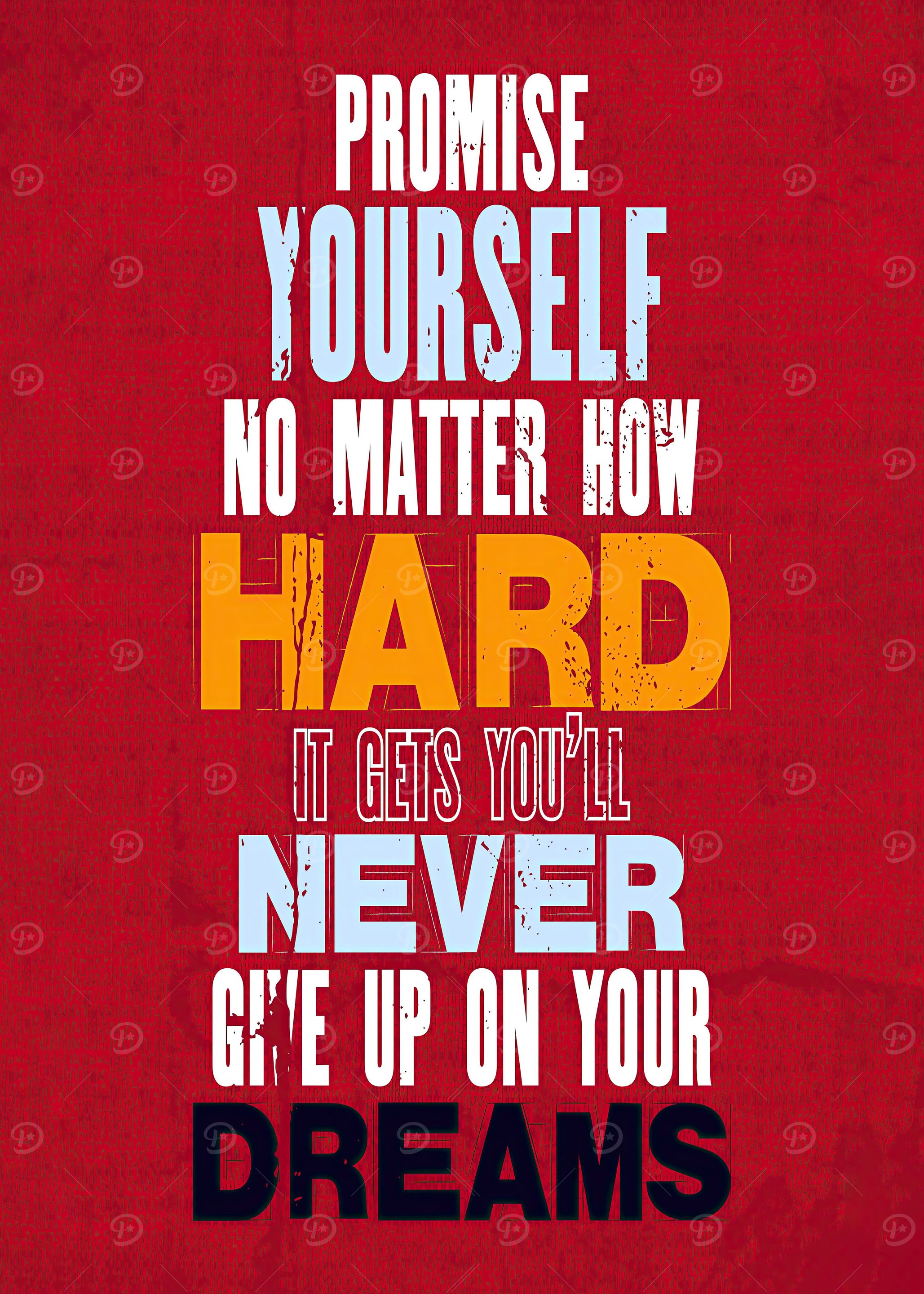 Motivational QUOTES RED
