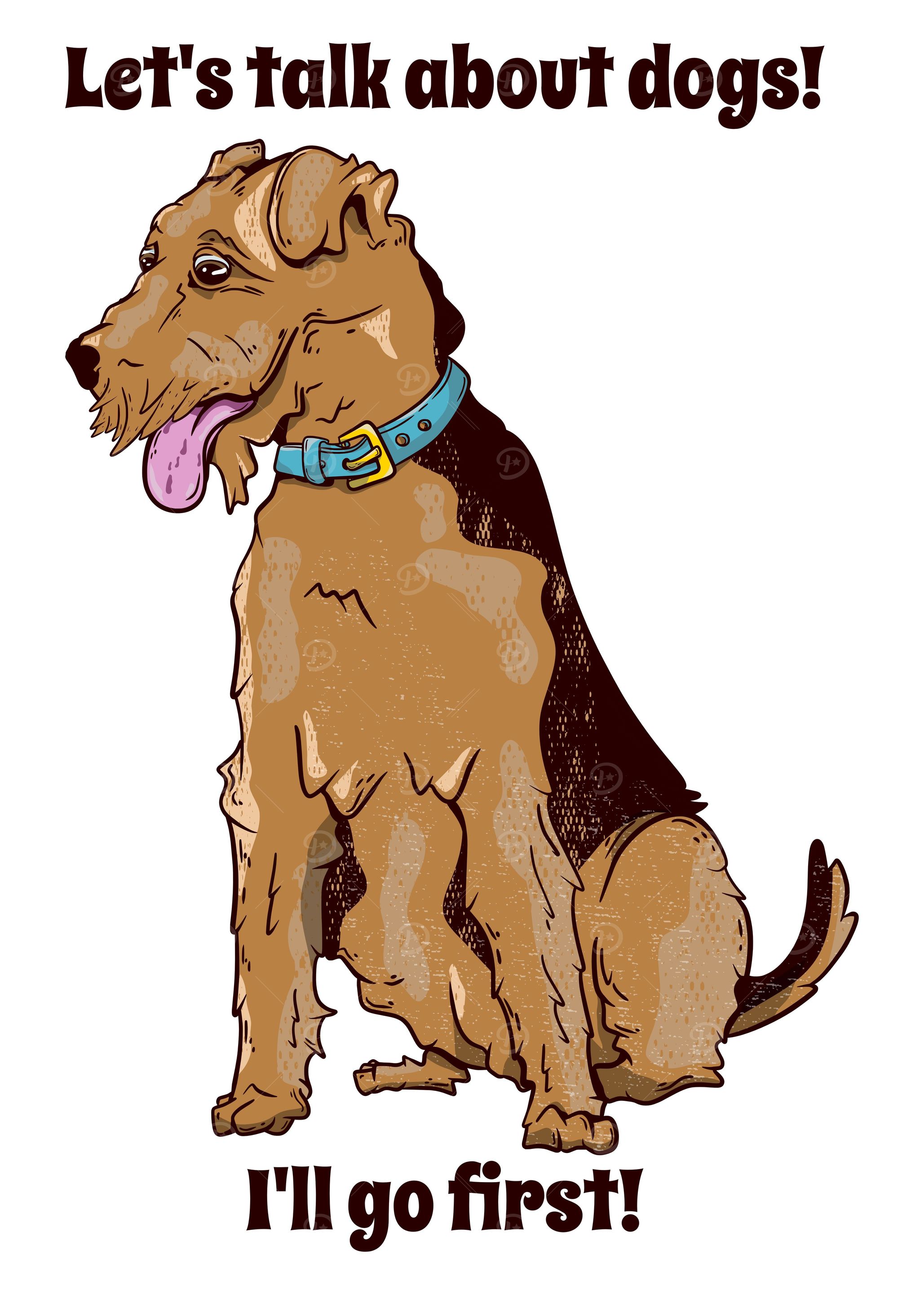 Airedale Terrier Funny