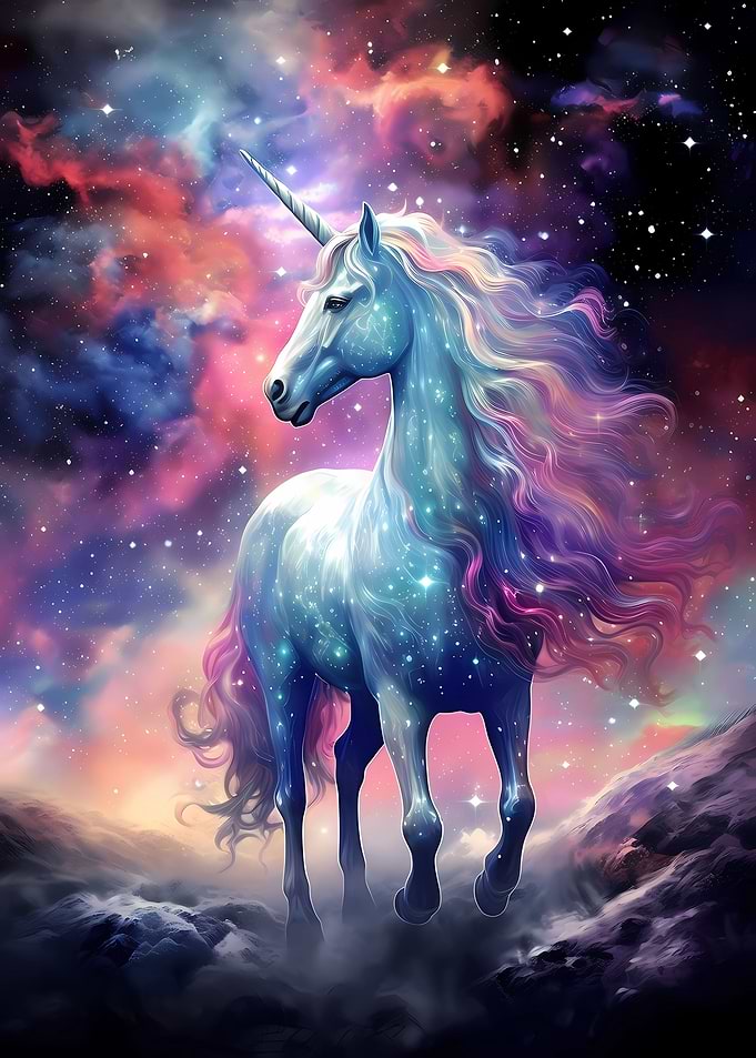 Cosmic Fantasy Unicorn