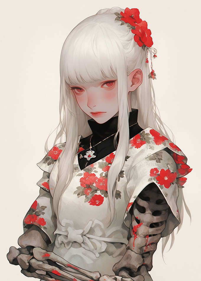 Skeleton Girl