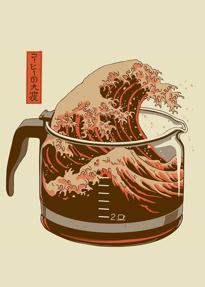 The Great Wave of Coffee 2