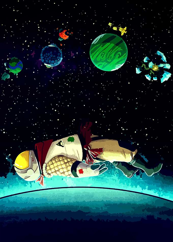 sleeping astronauts