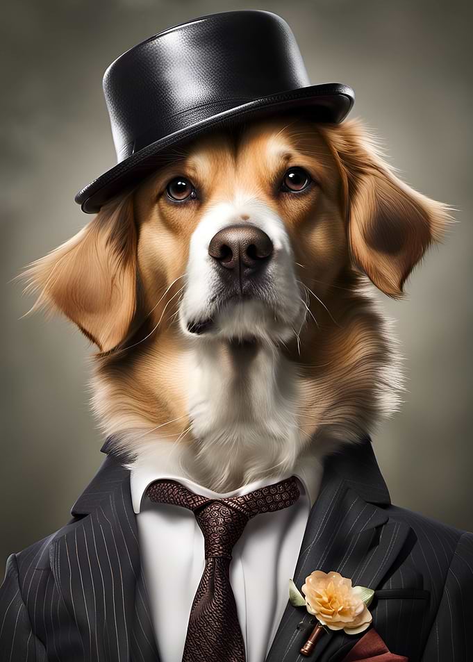 Funny dog