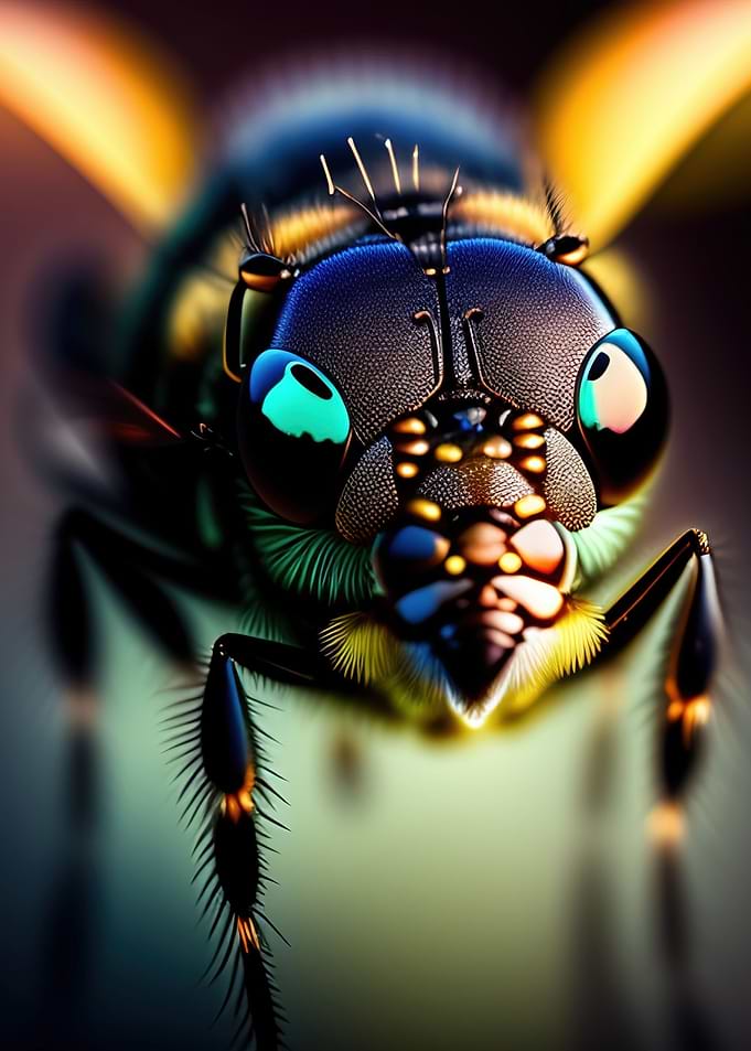 Wasp Close Up