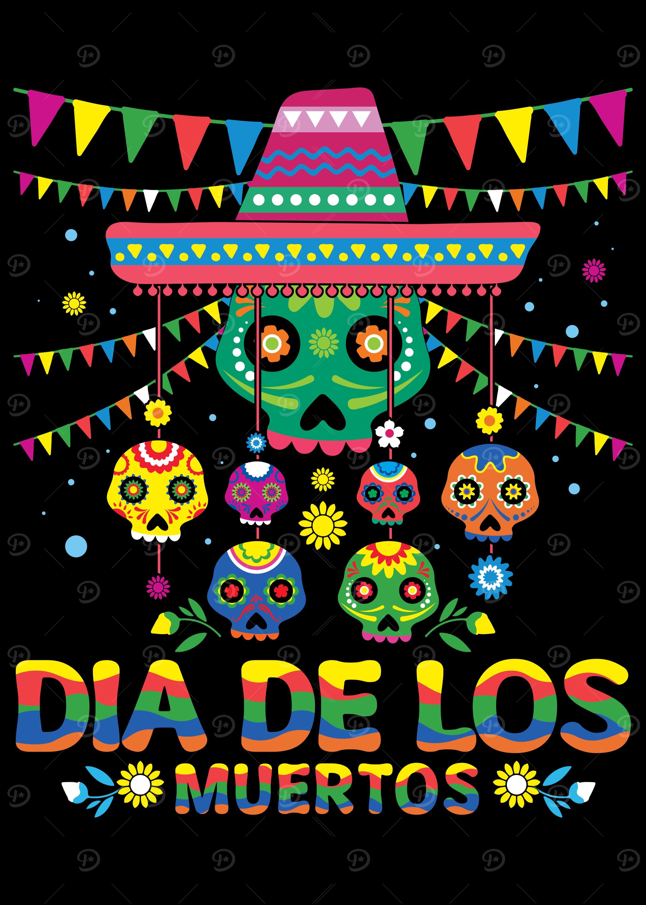 El Dia De Los Muertos Day