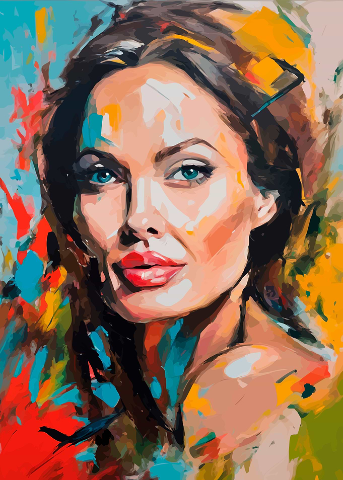 ANGELINA JOLIE PORTRAIT
