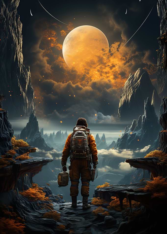 Adventurous Astronaut