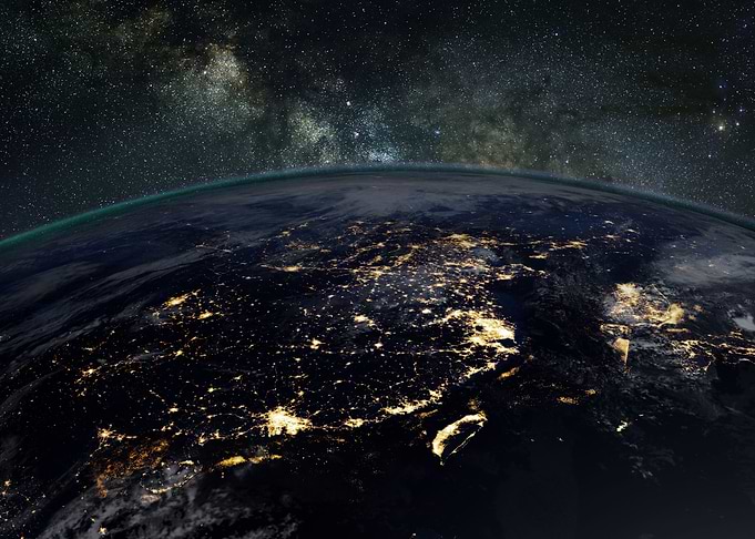 China at Night