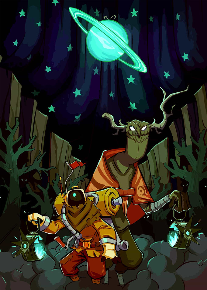astronauts and alien