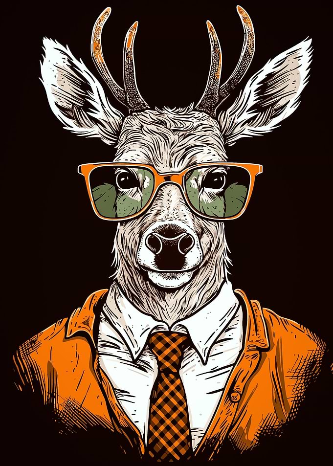 deer funny animal