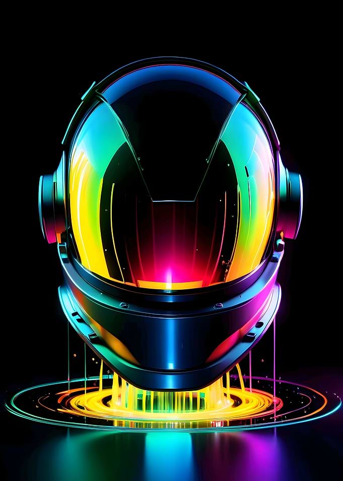 Cyberpunk Cosmonaut 7