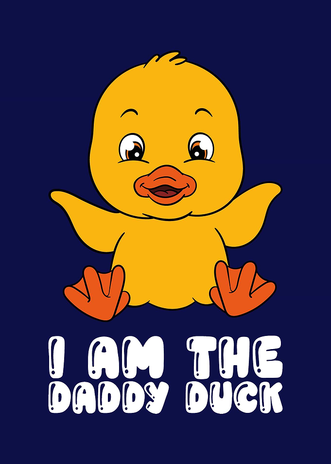 Funny Duck Graphic