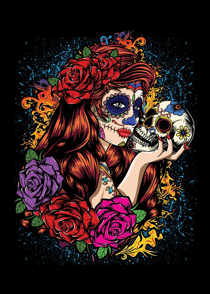 La Catrina Los Muertos Day