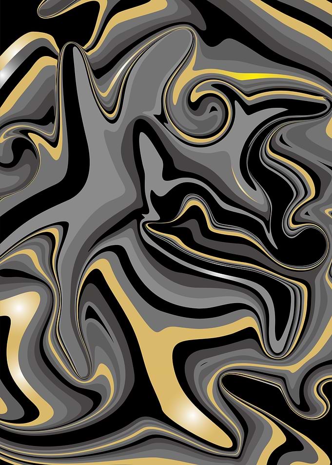 BLACK GOLD MARBLES