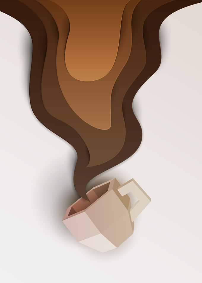 Coffee 3D Art