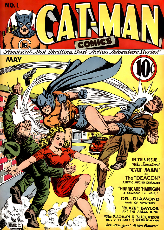 Cat Man Comic No 1