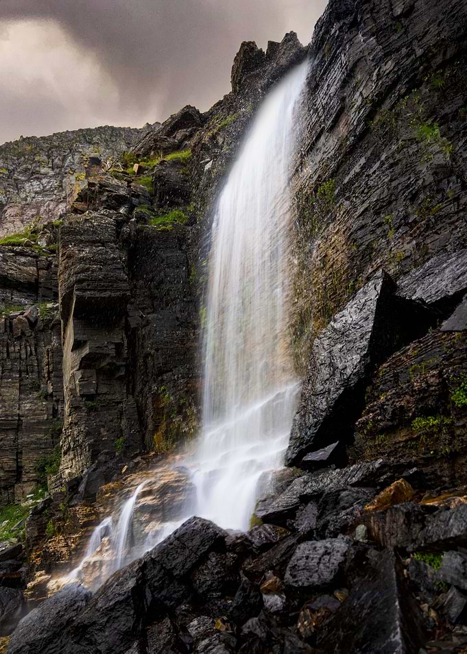 Glacier Water Falls