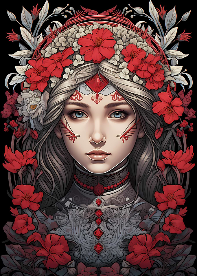 Slavic Girl Portrait
