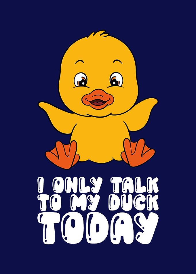 Funny Duck Graphic