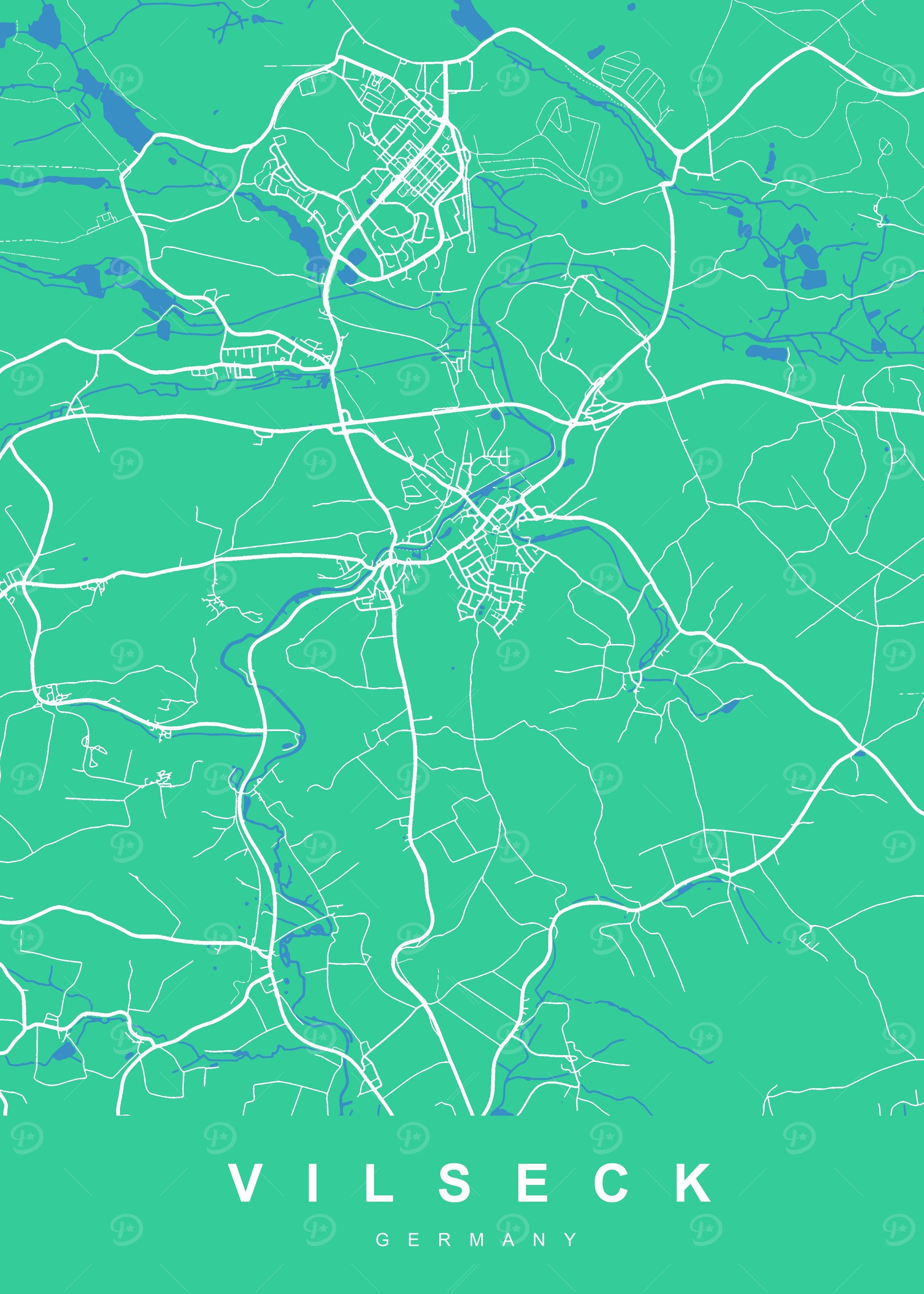 MAP VILSECK GERMANY