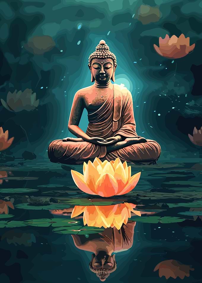 Buddha in nature