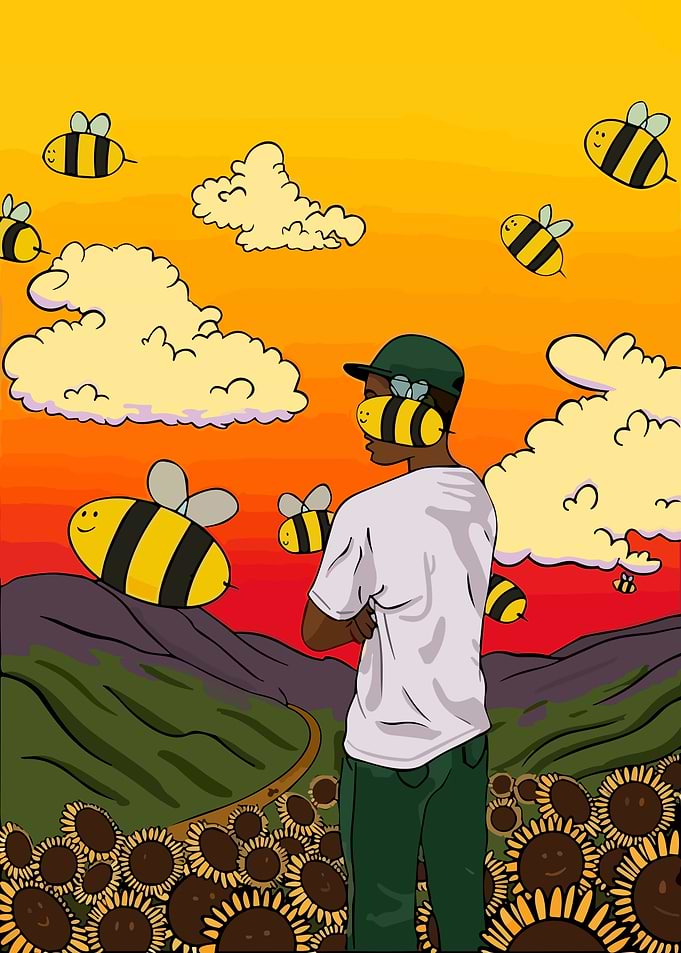 Flower Boy Cute
