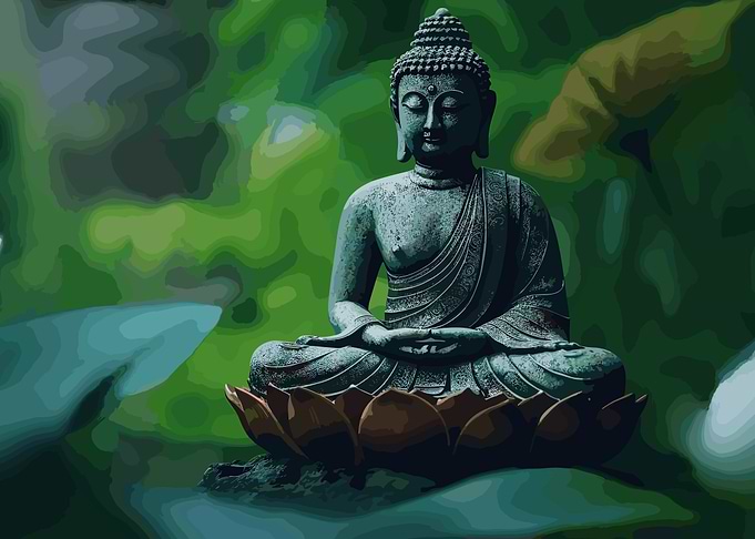 Buddha in nature