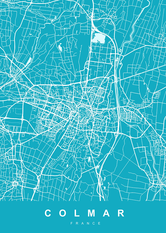 MAP COLMAR FRANCE