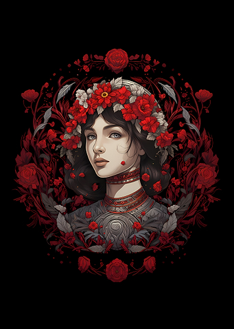 Slavic Girl Portrait