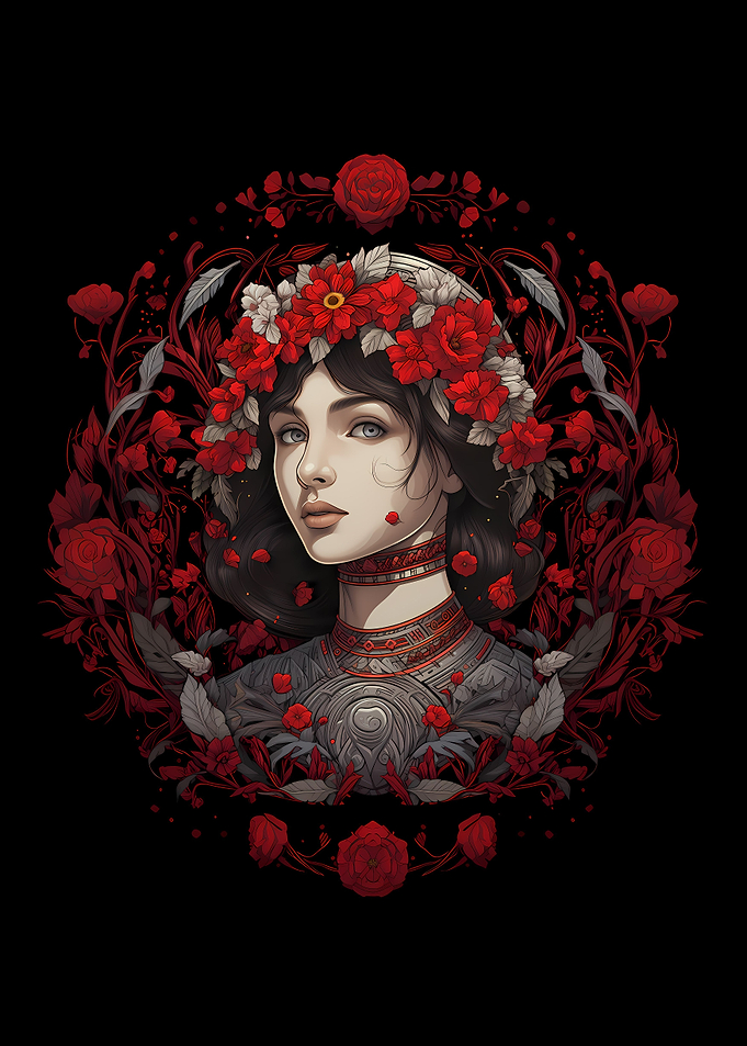 Slavic Girl Portrait